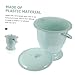 DEARMAMY Household Chamber Pot with Lid Portable Spittoon for Kids Elderly and Pregnant Women Thickened Plastic Urine Bedpan for Home Use