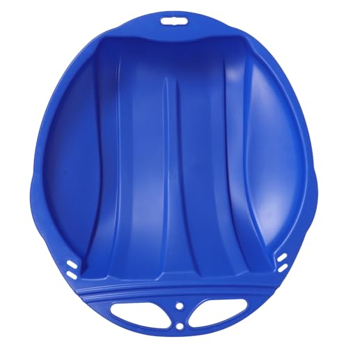 KOMBIUDA de Plástico para Nieve y Césped Deslizador Infantil y Adulto con Asa Tabla de Deslizamiento Nieve Césped y Arena