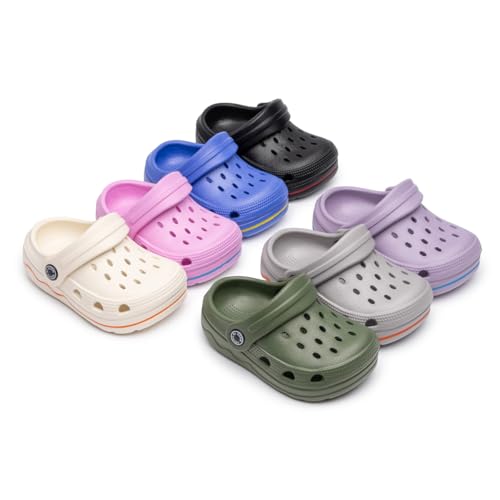Image of Casazoe Toddler Garden Clogs Boys Girls Slip On Shoes Summer Outdoor Slides Sandals Baby Beach Pool Shoes