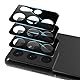 CloudValley Kameraschutz Schutzfolie Kompatibel mit Samsung Galaxy S21 Ultra, Anti-Kratzer und Anti-Staub 9H Härte HD Camera Protector - [3 Stück Schwarz]