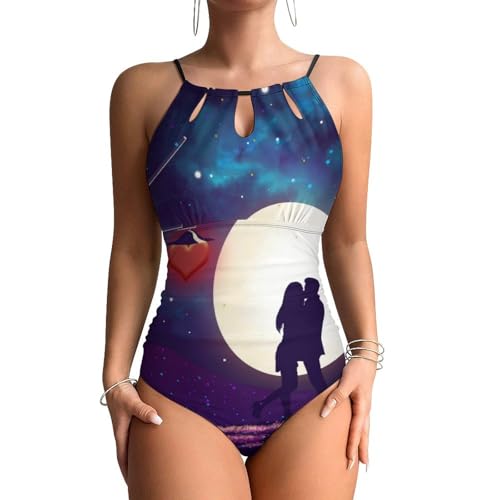 Maillot de bain une pièce femme chic monokini gainant Amant Étoilé de luxe