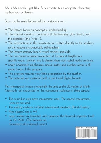 Math Mammoth Grade 2-A Worktext, International Version - Image 2