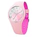 Produktbild Ice-Watch - ICE duo chic Pink silver - Rosa Damenuhr mit Silikonarmband - 016979 (Small)