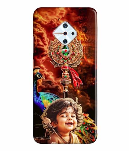Image of Lord Murugan God Kartikeya Printed Hard Back Case Cover & Compatible for Vivo S1 Pro (Multicolor) - D1804