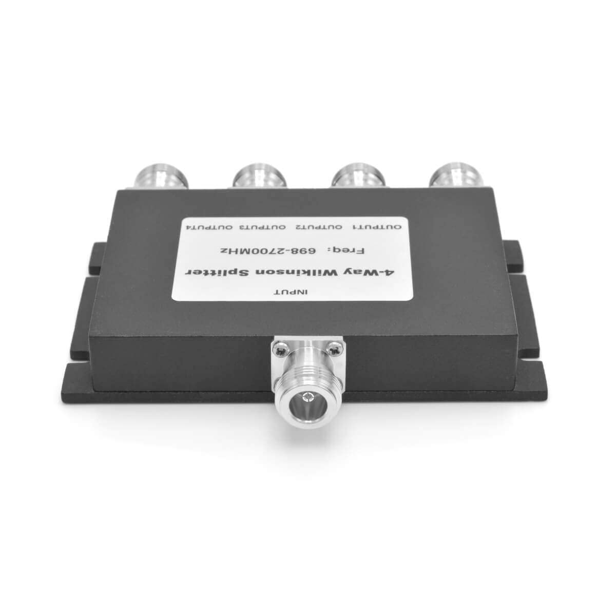 4 vías N hembra 50 ohmios WS4W Divisor de señal celular para LTE CDMA GSM 3G 4G 5G señales 698~2700MHz para la señal móvil Booster Repetidor Amplificador