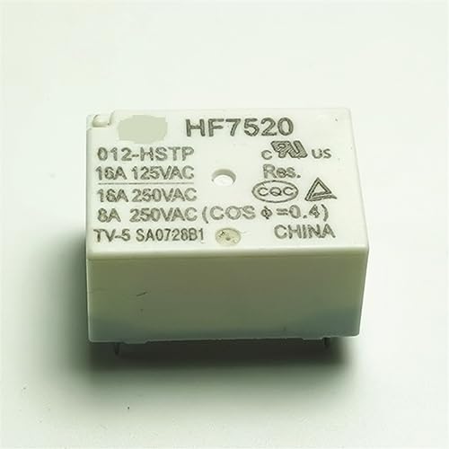 Relais HF7520-012-HSTP 12V 4PIN commutateur 16A 250VAC composant électronique PCB