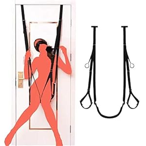 BDSM Bondage Set Draaideur Sex Swing Met Kussen SM Game Bondage Swing Strooier Adult Sex Game Producten PU Leather…