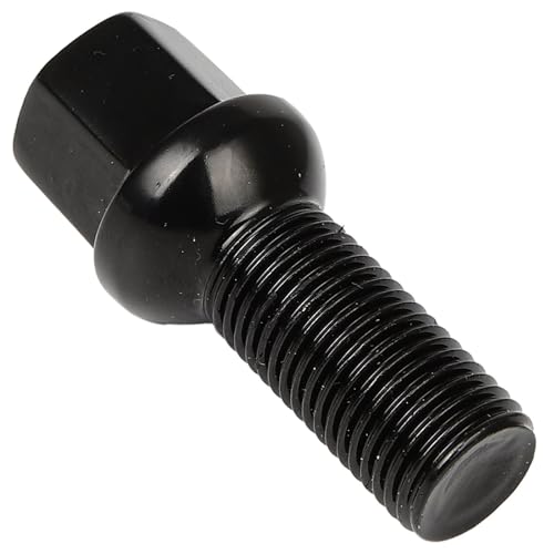 Image of SCITOO M14x1.5 Lug Nuts 28mm Length for Porsche,for Volvo Wheel Lug Bolts | Fit for Cayenne,for Macan,for Golf - 17mm Hex,Ball Seat,20PCS