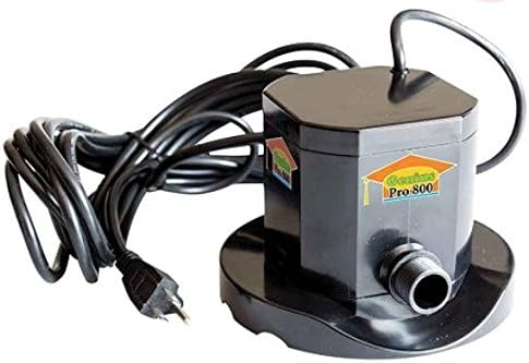 PUMPS AWAY GENIUS IQ 800 Auto ON/OFF Cover Pump For Swimming Pools, 800 GPH 1/4 HP with Extra Styrofoam