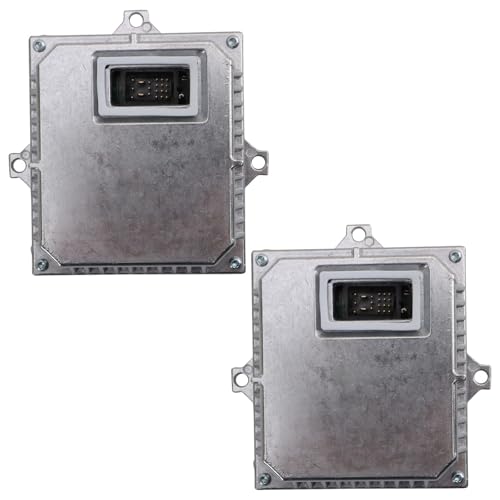 TRQ HID Ballast Control Module Driver & Passenger Side Compatible with 00-06 Audi 01-06 BMW 02-05 Land Rover 06-08 Mazda 00-09 Mercedes-Benz 02-07 Mini 05-10 Volkswagen