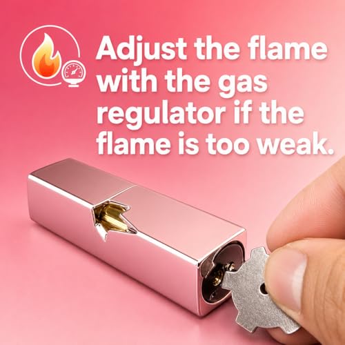 2 Pack Encendedor Antorcha Diseño Labial Recargable miniatura 7