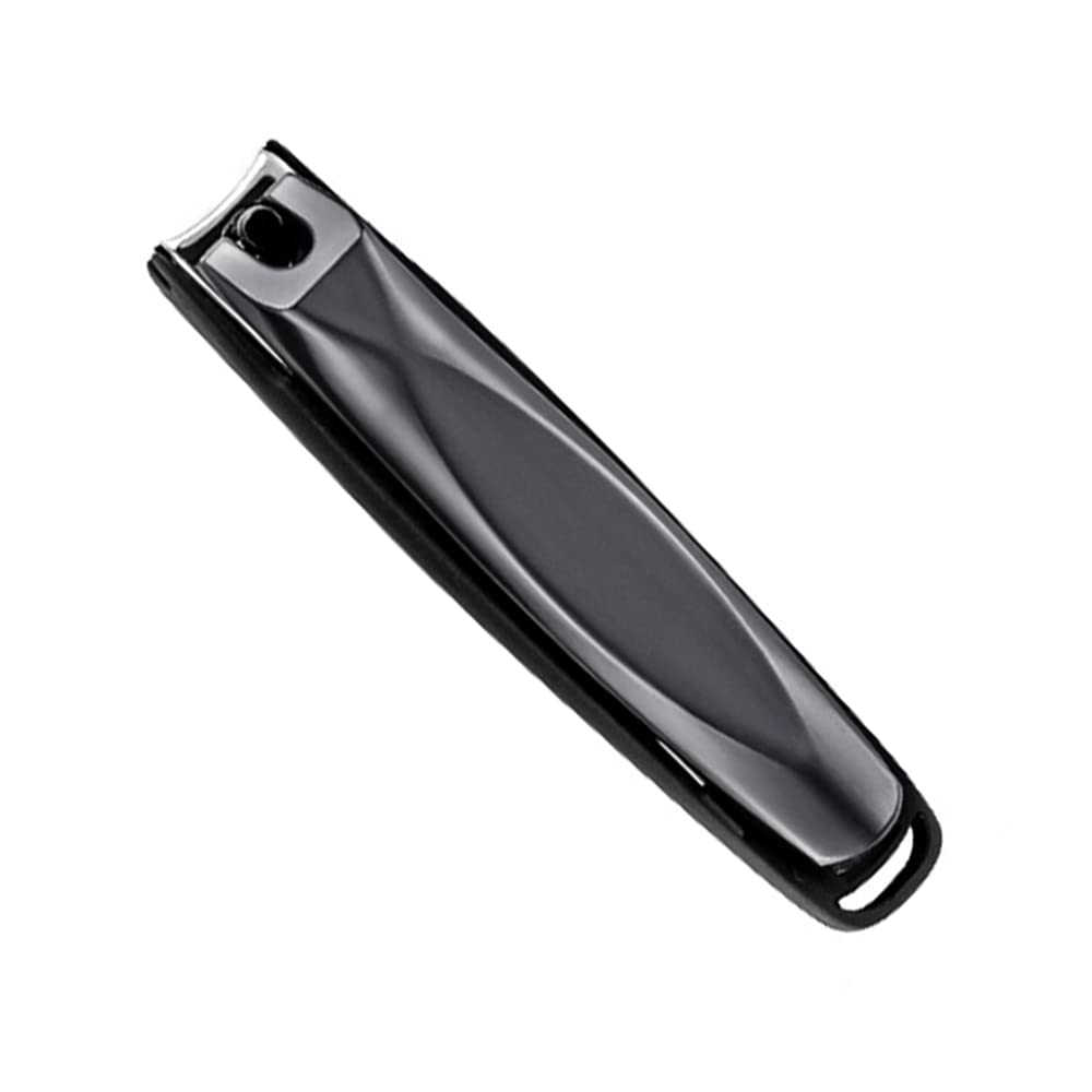 HONGLINSONG Nail Clipper Heavy Duty Nail Cutter with Catcher Anti Splash Toenail Clipper for Manicuring Fingernails and Toenails