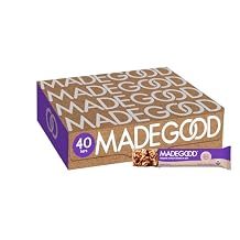 MadeGood مختلطة التوت قضبان الجرانولا 40 عدد - 0.85 Oz كل خالية من الغلوتين والوجبات الخفيفة الصحية العضوية
