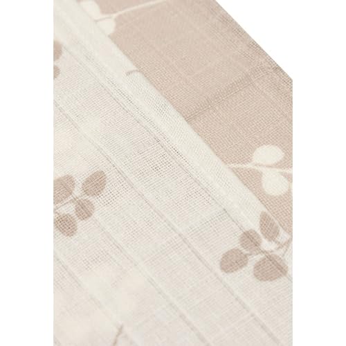 Jollein 537-848-67042 Spucktücher Mundtücher Musselin 3er Set Twig rosa/weiß (31x31cm)