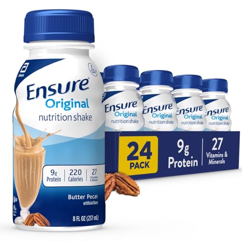 Image of Ensure Original Butter Pecan Nutrition Shake | Meal Replacement Shake | 24 Pack