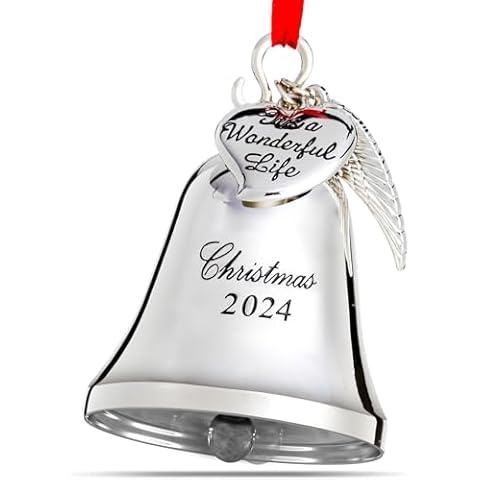 Klikel 2024 Christmas Bell Ornament Cover