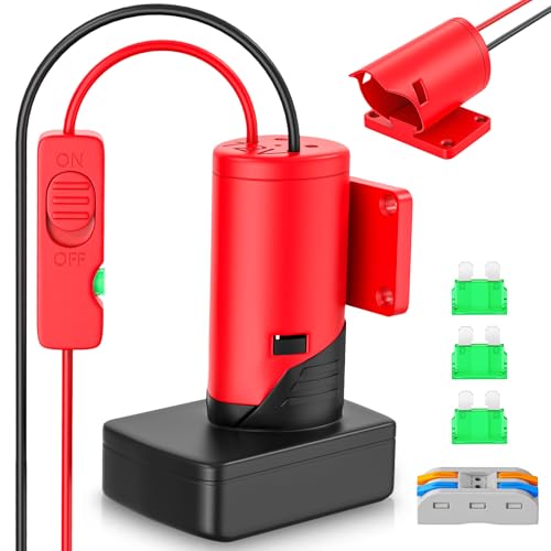 Crtbelfy Upgraded Battery Adapter Compatible for Milwaukee 12V Battery