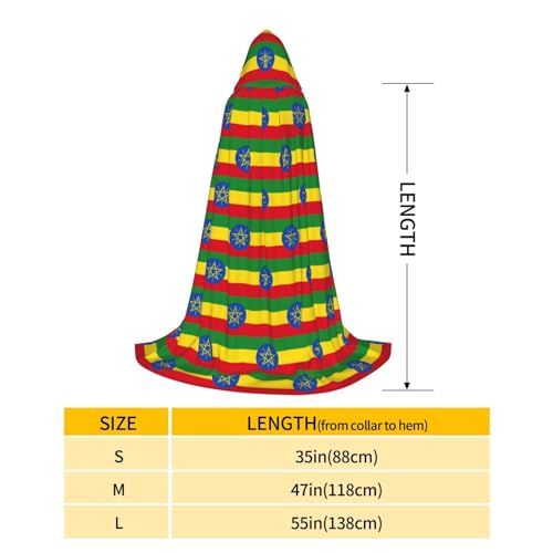 Cape médiévale Éthiopie pour costume original sans compromis