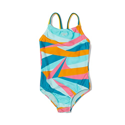 Image of Speedo Girl's Swimsuit One Piece Thin Straps