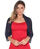 Festliche, elegante Bolerojacken, erhältlich in verschiedenen Modellen, transparent oder mit dünnem Stoff, offen getragen, eng oder weit geschnitten.