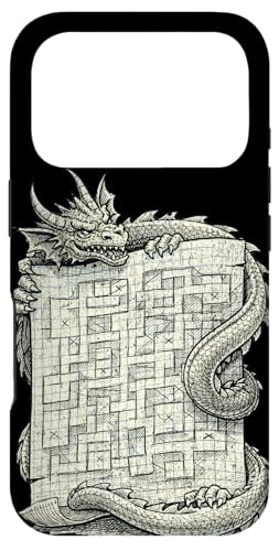 Fantasy Adventure Map with Dragon �X�}�z�P�[�X iPhone 17 Pro �p