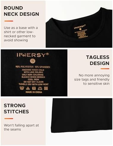INNERSY Girls Base Layer Thermal Underwear Shirts Legging Pants Set Kids Lightweight Long Johns 5 41lmnUT3sUL. AC