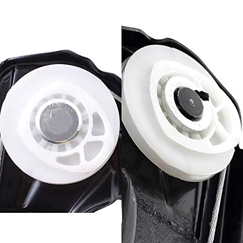 Brock Replacement Front And Rear Driver And Passenger Side Power Window Regulators Without Motor 4 Piece Set Compatible With 2000-2006 X5 #TOP5