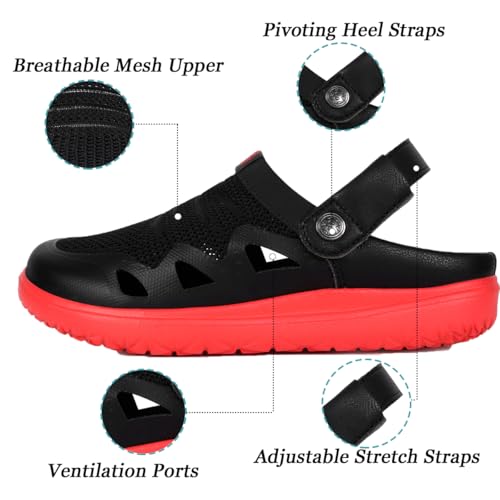 Image of Eagsouni Mens Womens Arch Support Garden Clogs