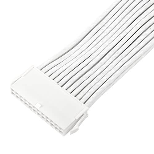 Image of SilverStone PP07E-MBW Super Flexible PSU Extension Cable, 1 x 24pin ATX, SST-PP07E-MBW-V2