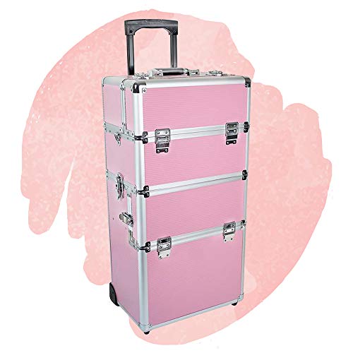 Preisvergleich Produktbild Beauty Trolley Infinity Aluminium Pink