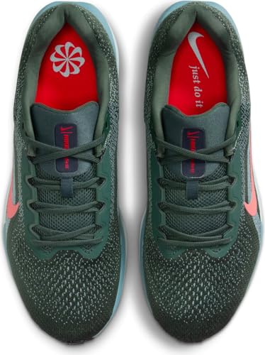 Nike Nike AIR Winflo 11 Male Laced Shoes, VINTAGEGREENMAGICEMBER-DENIMTURQ-OBS, 44.5 EU