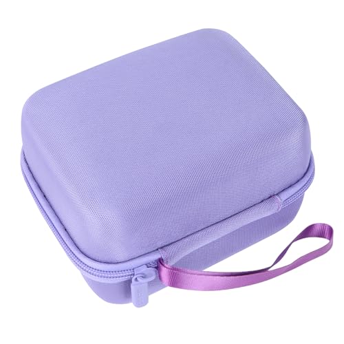 Image of Lebakort Hard Carry Case Compatible with Nelko Photo Printer, PP01 / PP03 Color Mini Portable Printer, Travel Portable Storage Bag (Purple Case)
