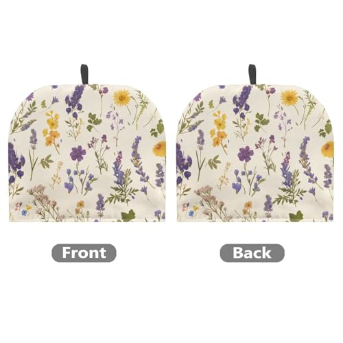 Image of Retro Wildflower Tea Pot Cover for America250 Reusable CrowTeapot Cozy Keeping Warm,Dust Proof Teapot Dust Protector for Kitchen Decorative