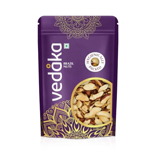 Image of Amazon Brand - Vedaka Brazil Nuts | 100 g | Rich Flavour | No Artificial Colours & Preservatives