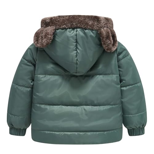 Kids Girl Boy Puffer Jackets Hoodies Outerwear for Kid Fleece Lined Wool Warm Fuzzy Hooded Fall Winter Coats 20253
