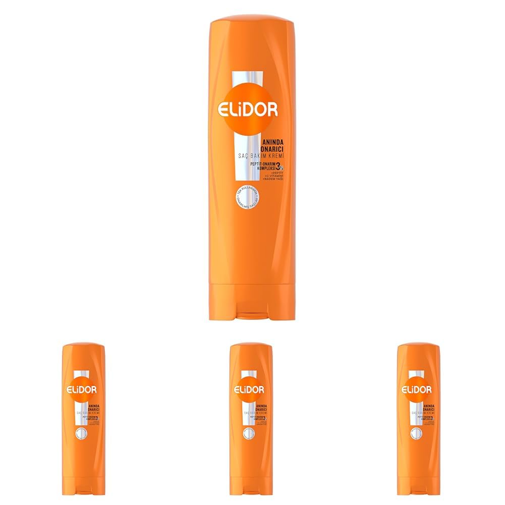 Elidor Saç Bakım Kremi Anında Onarıcı 350 ml (4 paketi)