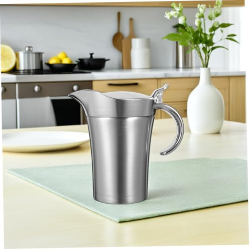 Saucière isotherme double paroi acier inoxydable avec bec verseur Cabilock - 6
