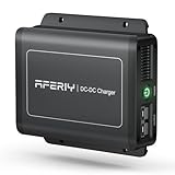 AFERIY DC060 走行充電器 最大580W 6倍急速充電 2時間で1000Whフル充電 オルタネーターDC充電器 ポータブル電源DC-DCチャージャー 98％のポータブル電源に適用 簡単に取り付け 移動中も高速充電 過熱保護 内蔵ファン 互換性高い 電圧電流自動調整 SUV、キャンピングカーなど12V/24V車両に対応