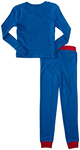 Intimo Big Boys 12 Months-10 Superman Long Sleeve Cotton Pajamas 8 Blue #TOP1