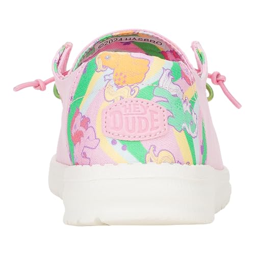 Image of HEYDUDE Wendy My Little Pony Party| Women's Shoes | Women's Slip-on Loafers | Comfortable & Light-Weight
