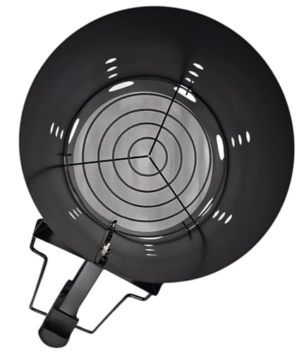 Bambelaa! Grillkohleanzünder Kohle Anzündkamin BBQ Grillanzünder Kamin Grillkamin Grillstarter Grill Holzkohle Ofen Anzünder Kohlestarter Holzkohlegrill Zubehör XXL Groß mit Doppelgriff ca. 19x30,5cm