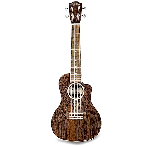 Lanikai FB-CETT 4 String Ukulele, Tenor Thin Line Cutaway Acoustic Electric Ukulele thumb #2