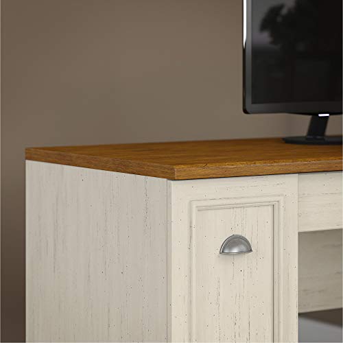 image for Bush Furniture Fairview 60W L Shaped Desk with Hutch and Small Storage