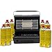 Produktbild Peak Camping Gasheizung Gasstrahler Campingheizung | Tragbare Heizung Gasheizer Keramik Brenner | 1,3 kW Leistung | 108g/h Verbrauch (Gasheizung + 8 Gaskartuschen)