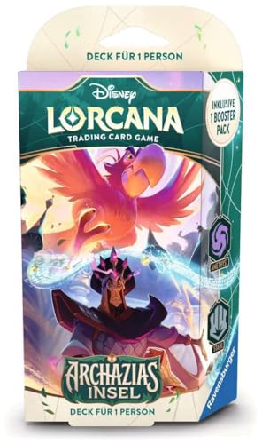 Lorcana Île des Archazias cartes à collectionner Disney deck démarrage Ravensburger allemand