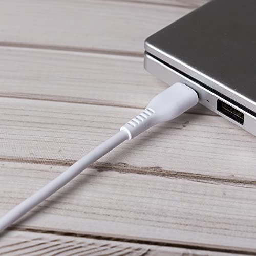 Lynarc Câble Micro USB | de Chargement Rapide Chargeur de Données Compatible avec Samsung Galaxy...