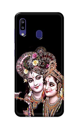Image of Printed Hard Back Cover Case for Samsung Galaxy A30 Back Cover (Radha Krishna) -203