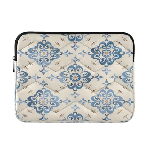 Funda para portátil 13-14 pulgadas con diseño floral tradicional