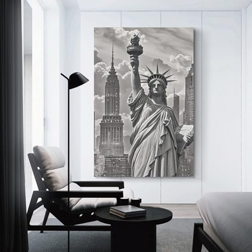 Toile Statue de la Liberté impression haute définition 60x90 - 3