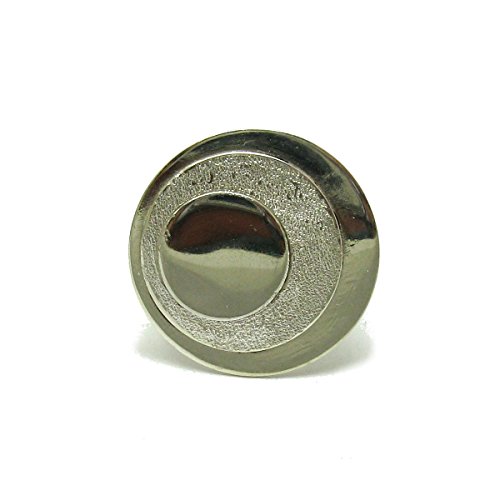 Bague en argent massif 925 cercle cadeau idéal avec taille ajustable R001684